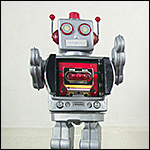 old robot  toy