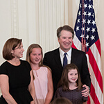 The_Kavanaugh_family_and_Donald_Trump 150px